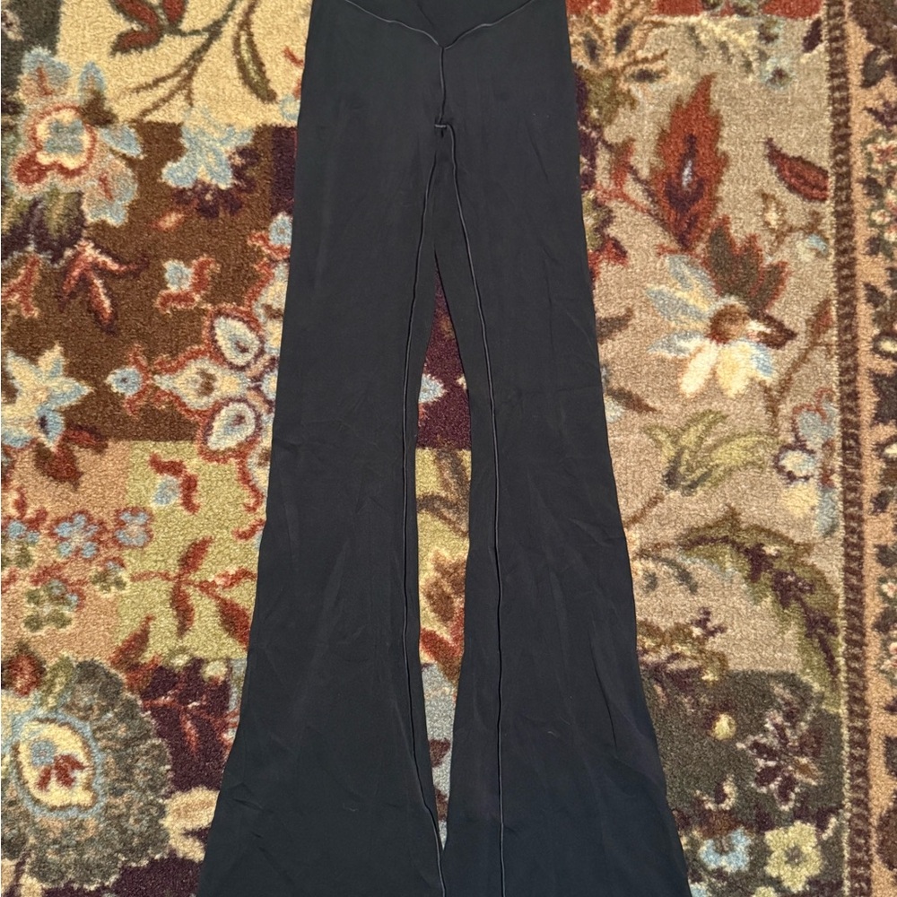 AERIE Cross Waist Flare Leggings